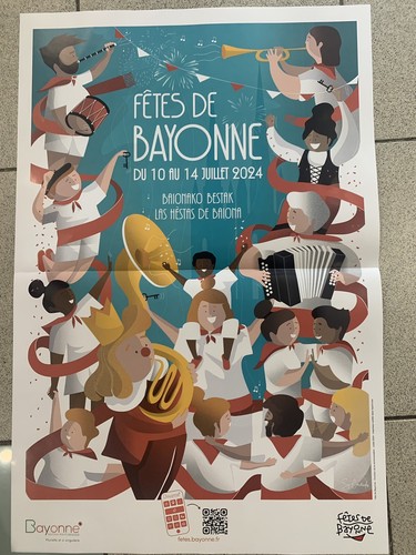Affiches fêtes bayonne - fêtes, 2024
