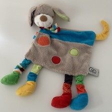 🌟Doudou plat Mouchoir Chien