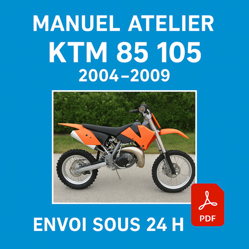 Manuel atelier ktm 105 - manuel,