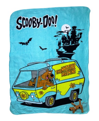 Couverture peluche scoubidou - couverture+peluche,