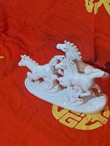 Lladro chevaux galop maue - chevaux,
