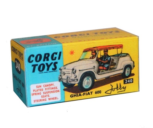 Corgi toys boîte box - , repro