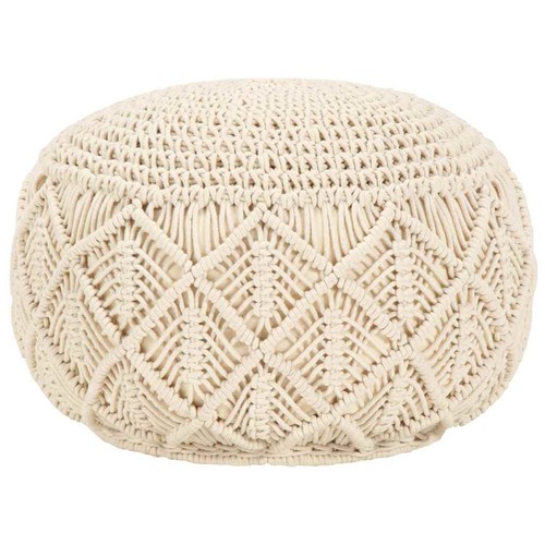 Pouf fait main en - pouf,