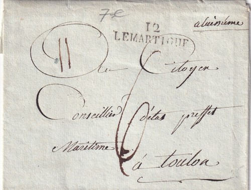 Marque postale 1824 - 🦬,