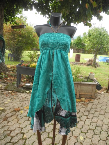 Robe bustier smocks - robe,