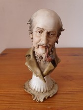 Rare buste Capodimonte vintage