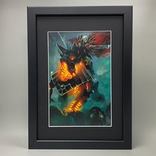 Mannfred Mortarch De La Nuit Art Encadré Vampire Comtes Morts Warhammer Aos