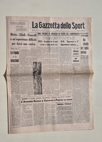 Gazette dello sport march - sport, 9