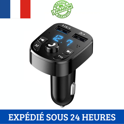 Transmetteur bluetooth 0 - fm, 5.0