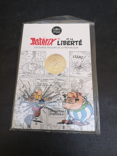 Pièce euros argent asterix - euros,
