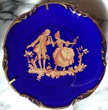 Assiette Bleu de Four décor