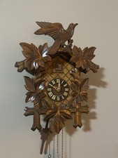 Belle pendule ancienne, Horloge Coucou