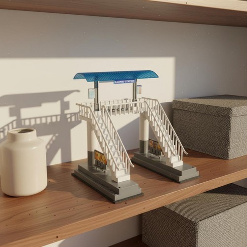 Passerelle piétonne sans - piétonne,