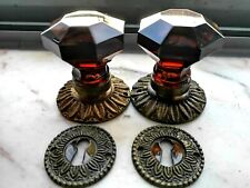 1 PAIRE de POIGNÉES de PORTE