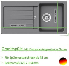 Évier en granit évier de