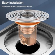 Vidange de sol PVC de haute