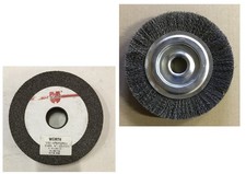 Meule pour touret + brosse