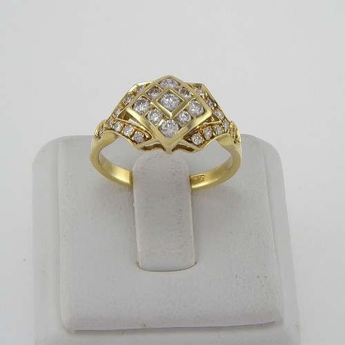 Bague avec diamants 0 60 - bague, ct