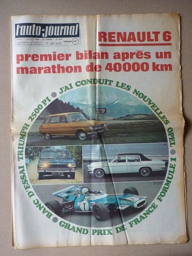 Auto journal 483 renault - auto-journal, n°483,