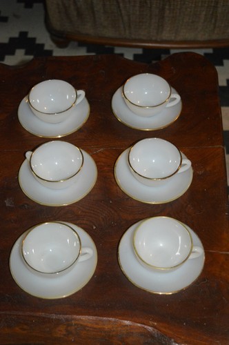 Service tasses soucoupes - 6, et