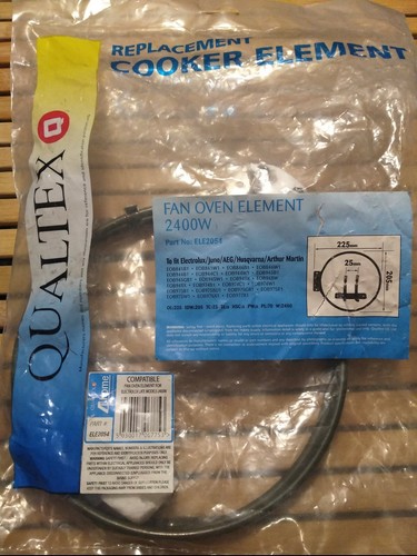 Qualtex fan oven element - qualtex,