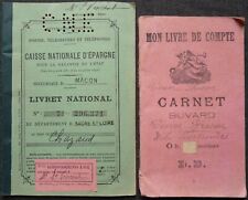 Mon livre de compte / Livret national caisse nationale d'épargne