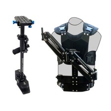 SHOOTVILLA Galaxy Pro double bras et gilet avec stabilisateur Steadycam S6 GR...