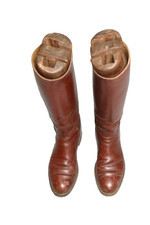 WW2 FRANCE 40 BOTTES D'OFFICIER DE CAVALERIE, SPAHIS 