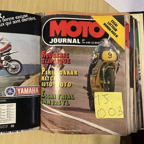 Moto journal 440 honda 400 - 440,