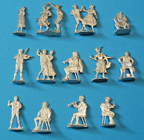 Plats étain zinnfiguren - -,