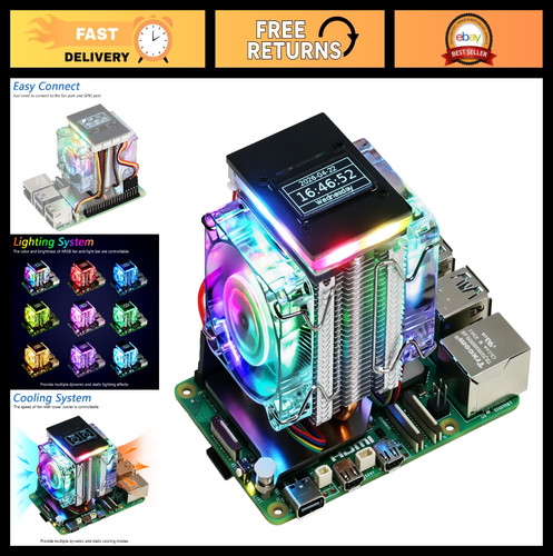 Active cooler for - cooler, raspberry
