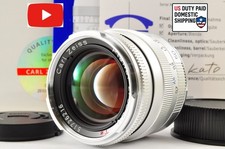 [Top Mint+ in BOX] Carl Zeiss Planar 50mm F/2 ZM SILVER Leica M Mount Lens USA
