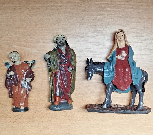 Lot anciens santons - lot,