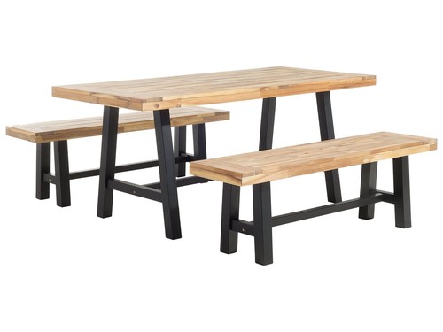 Table 170x80 bancs de - cm, 2