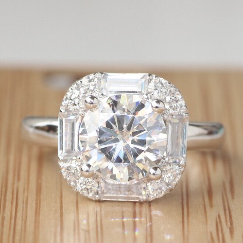 22ct blanc rond vvs1 - 2.22ct,