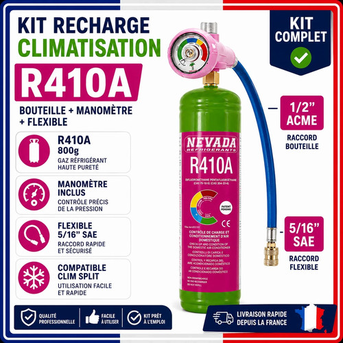 Kit bouteille recharge de - kit,