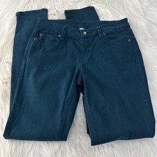 Cache womens blue green skinny