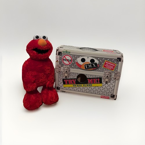 Fisher price tickle elmo - tickle,