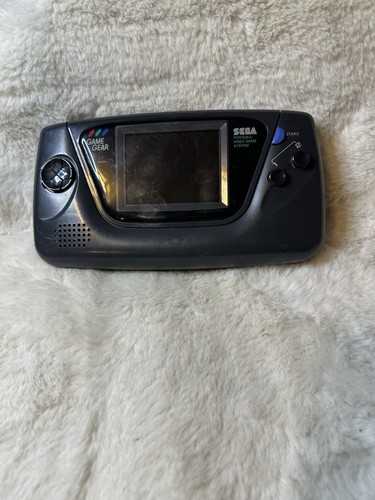 Sega game gear console - console, noire