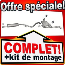 Ligne pot d'échappement pour