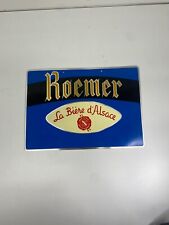 Plaque en aluminium bière