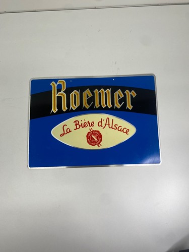 Plaque aluminium bière - plaque, en