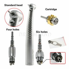 Dentaire LED Turbine Fiber Optic Handpiece For Coupler 4/6-Hole