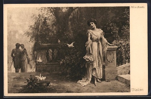 Carte postale artiste - postale, d'artiste
