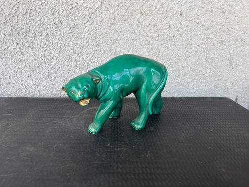 Statuette panthère - panthère, en