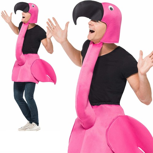 Adulte flamant rose costume - adulte,