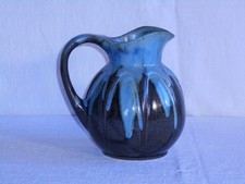 PICHET VINTAGE GRES FLAMME DENBAC FAIENCE CERAMIQUE ART DECO