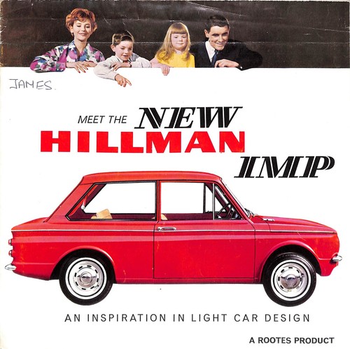 Nouveau hillman imp - hillman,