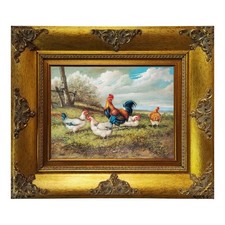 Peinte à la Main Huile Sur