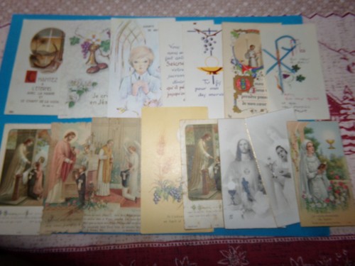 Lot images pieuse - 22,